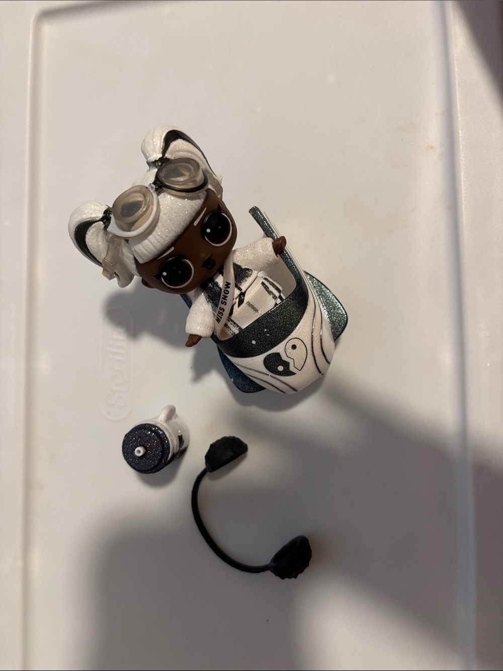 L.O.L. Surprise! Doll in White, Black, Silver